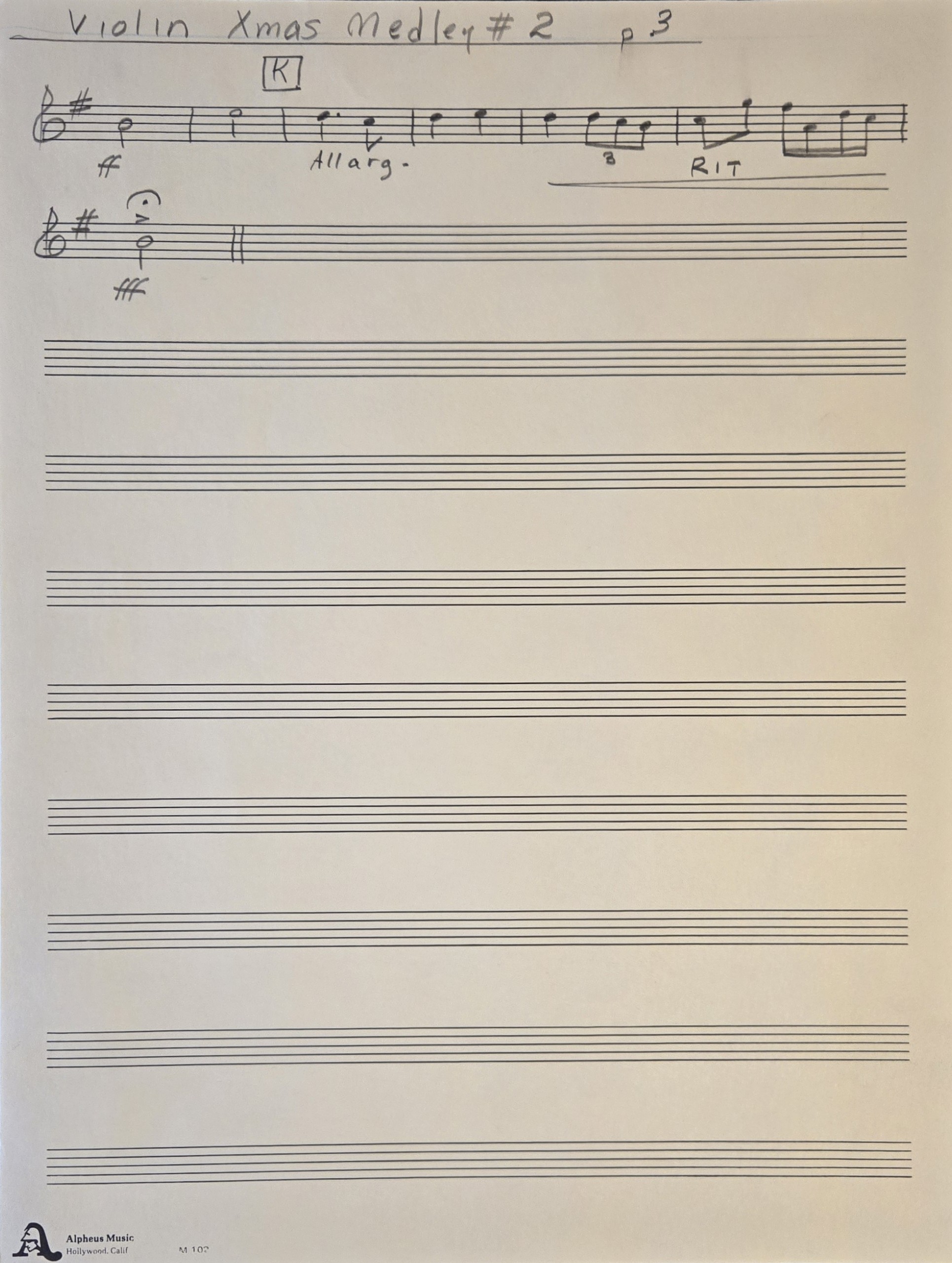 Violin Page 3
