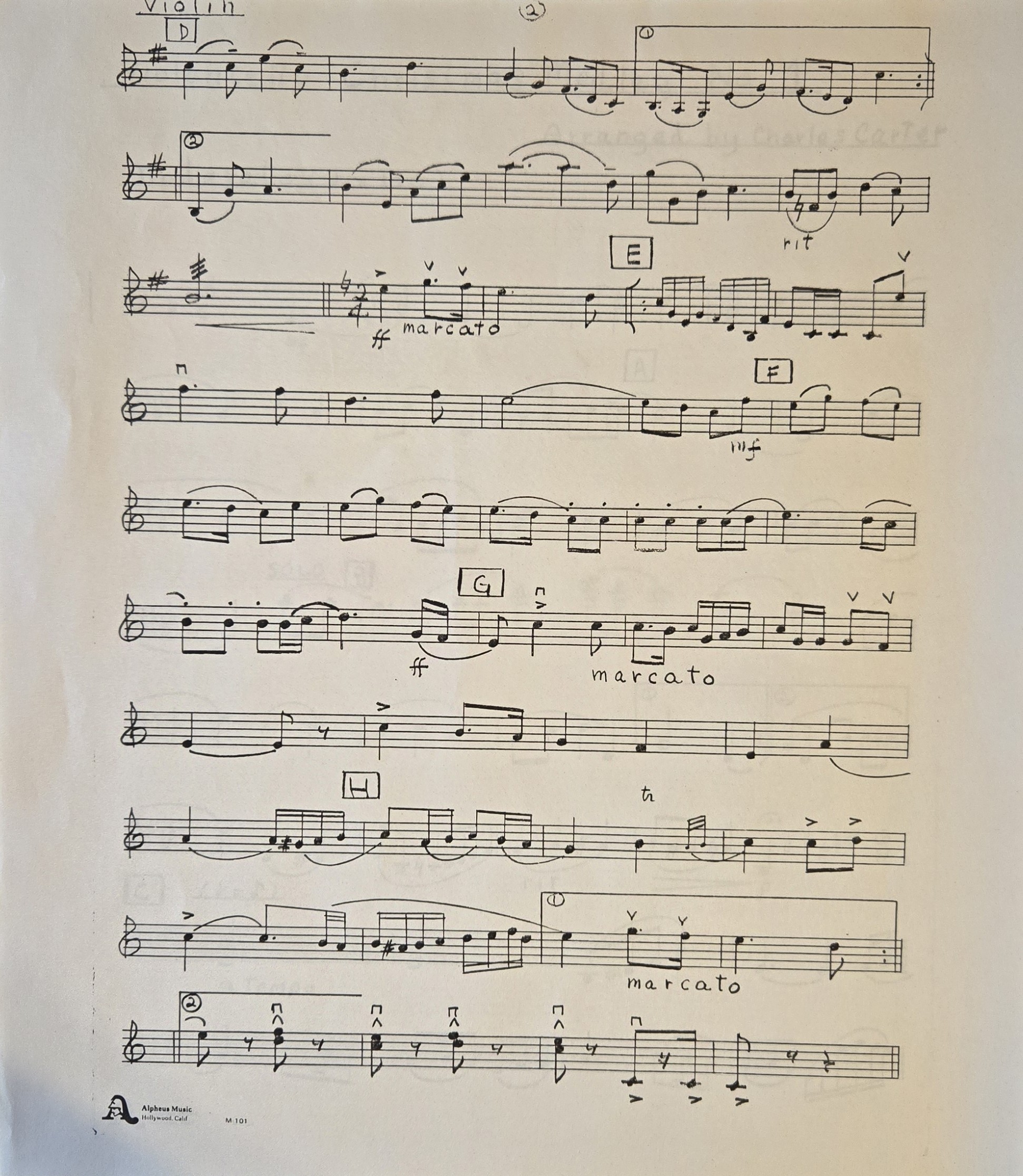 Medley 1 Violin P2